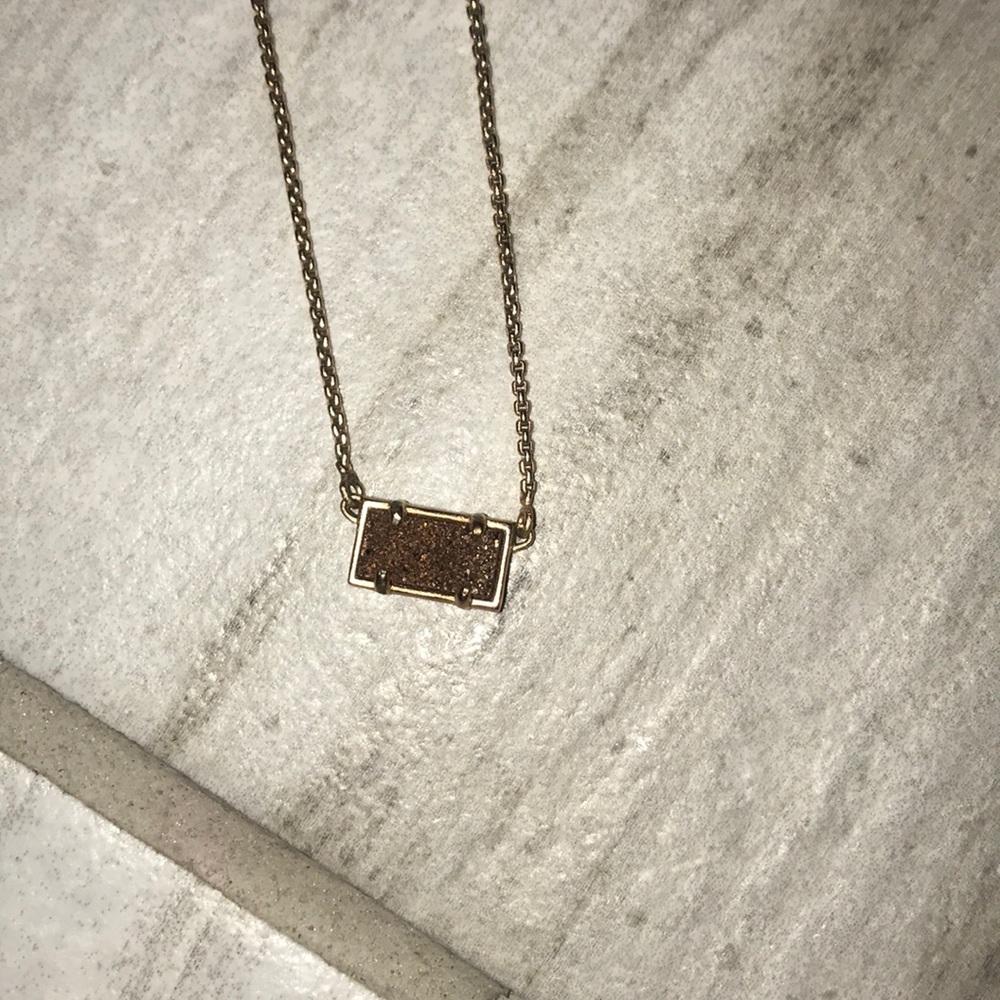 Real Kendra Scott gold necklace